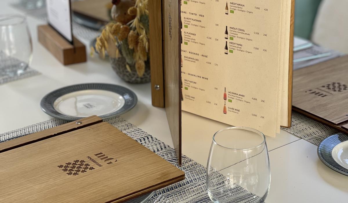 Mas Gusó De menukaart